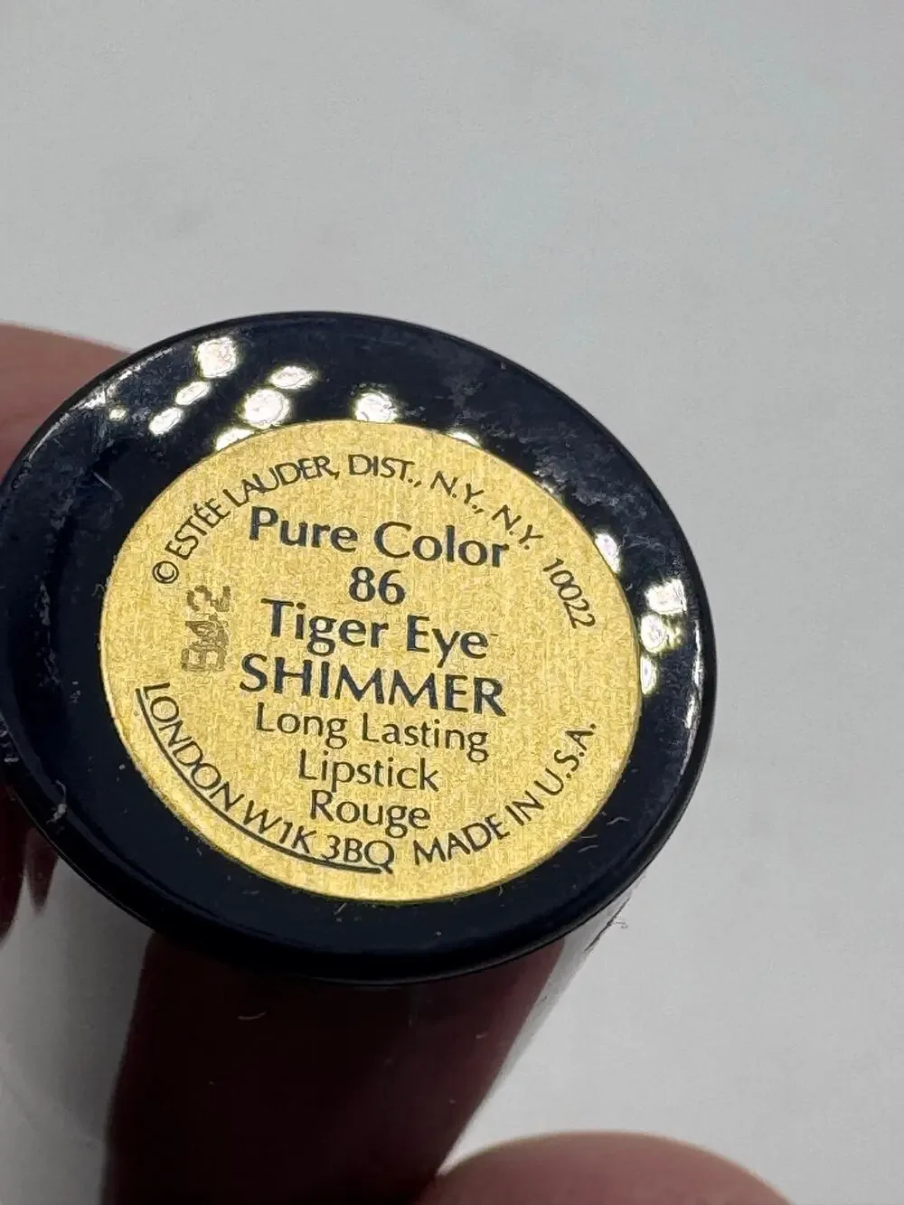 Estee Lauder Pure Color 86 Tiger Eye Shimmer lipstick